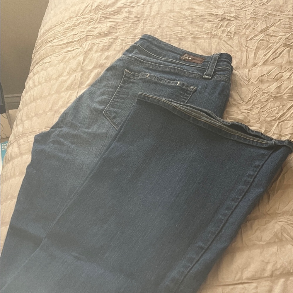 PAIGE Dark Blue Denim Jeans